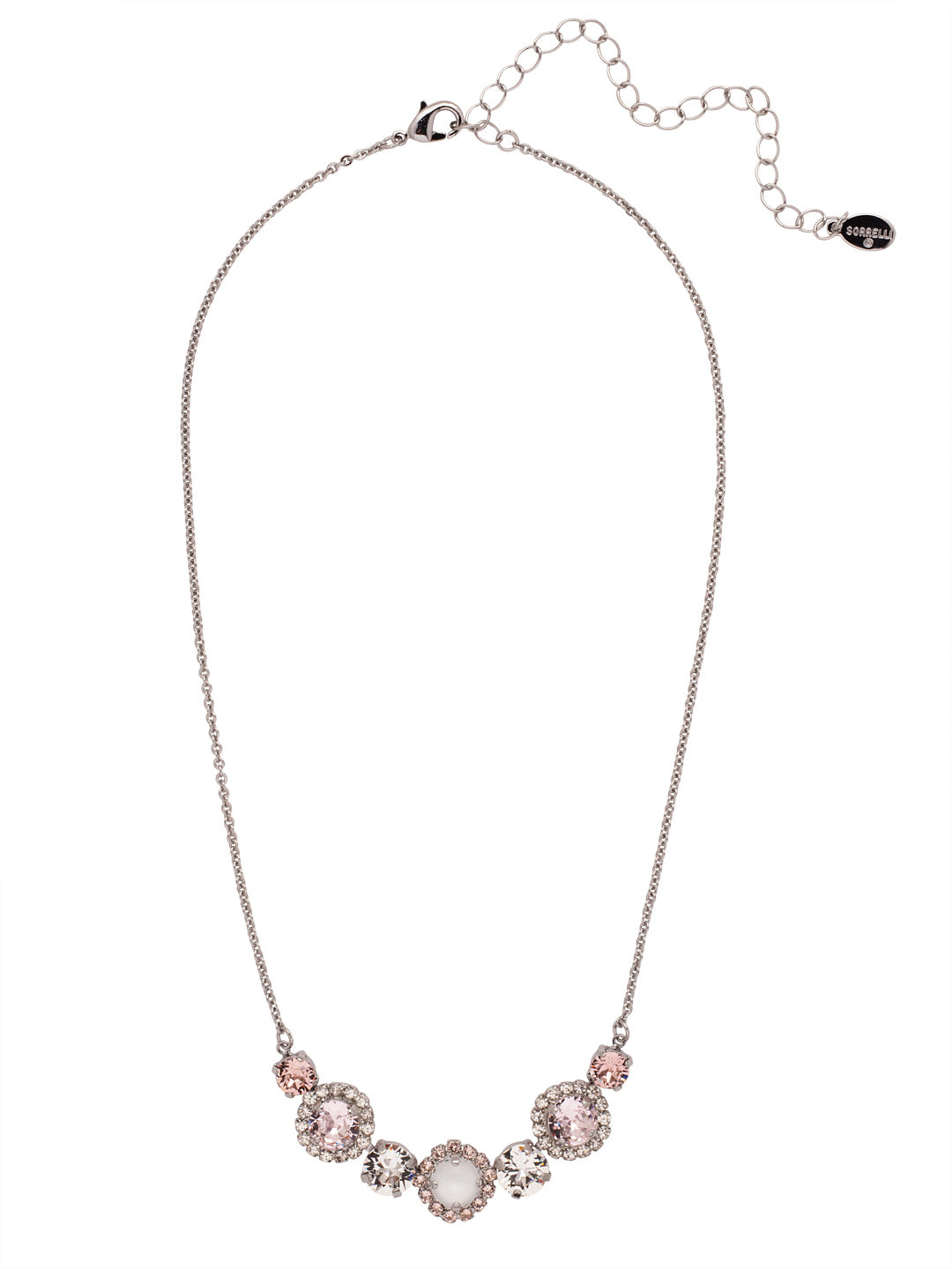 Buy Pink Morganite and Moissanite Necklace 18 Inches in Vermeil Rose Gold  Over Sterling Silver 1.85 ctw at ShopLC.