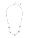 Haute Halo Oval Long Necklace