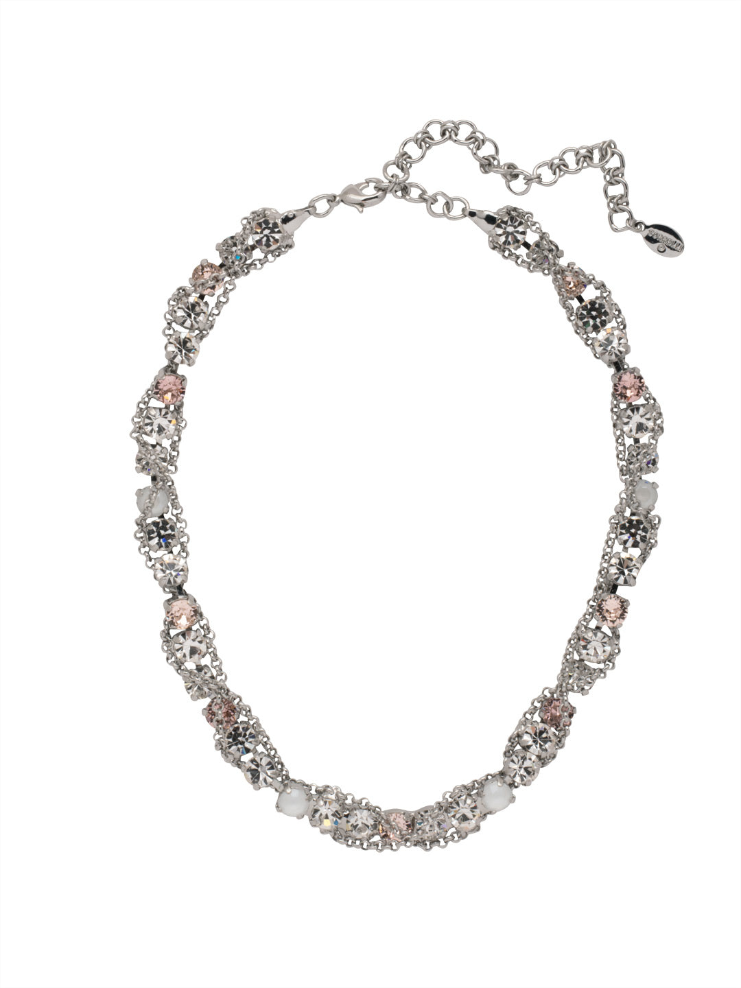 Brandi Repeating Tennis Necklace - NFC62PDSNB