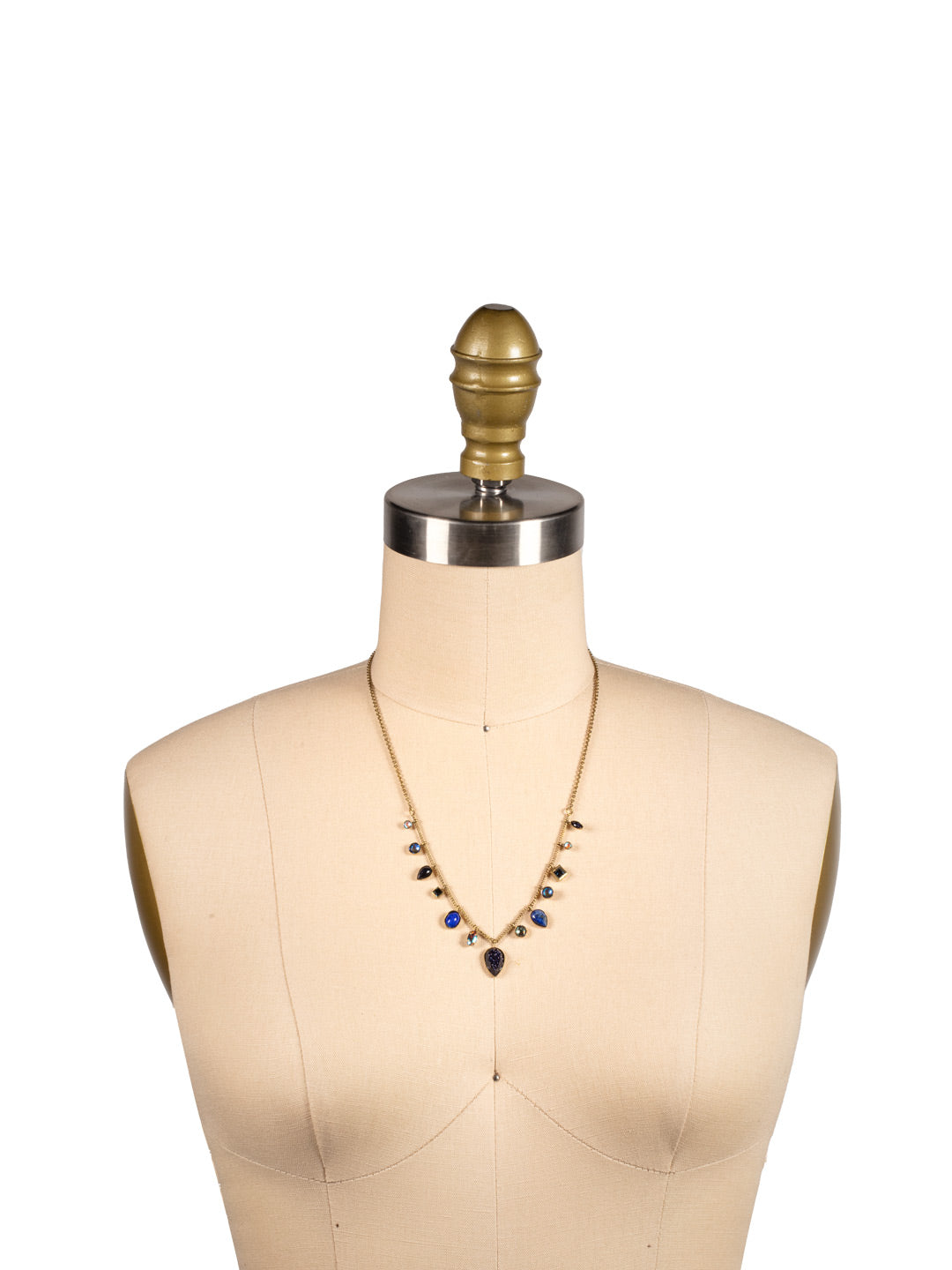 Elaina Tennis Necklace - NFC70AGVBN