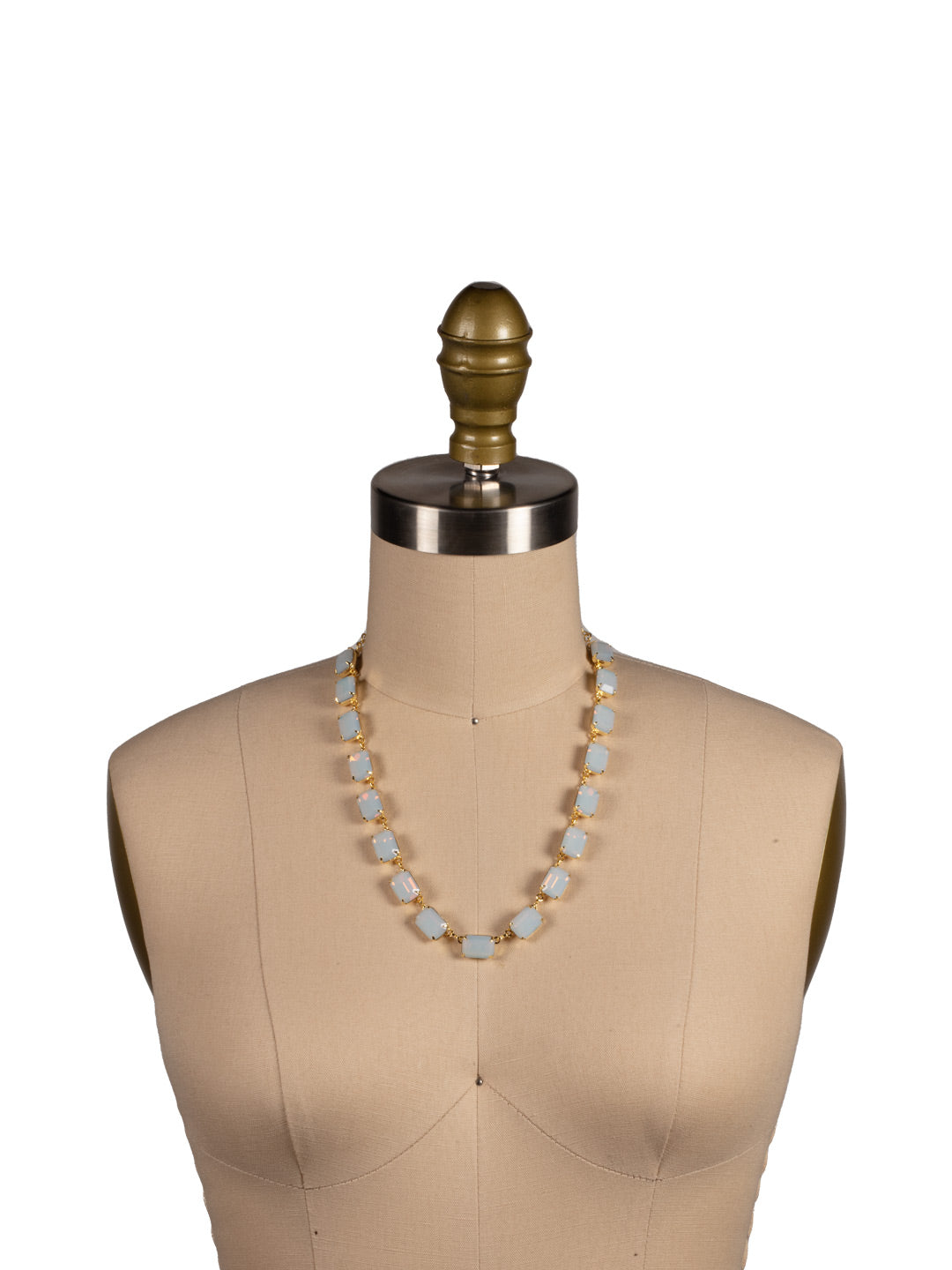 Julianna Mini Emerald Cut Statement Necklace - NFD78BGSGR
