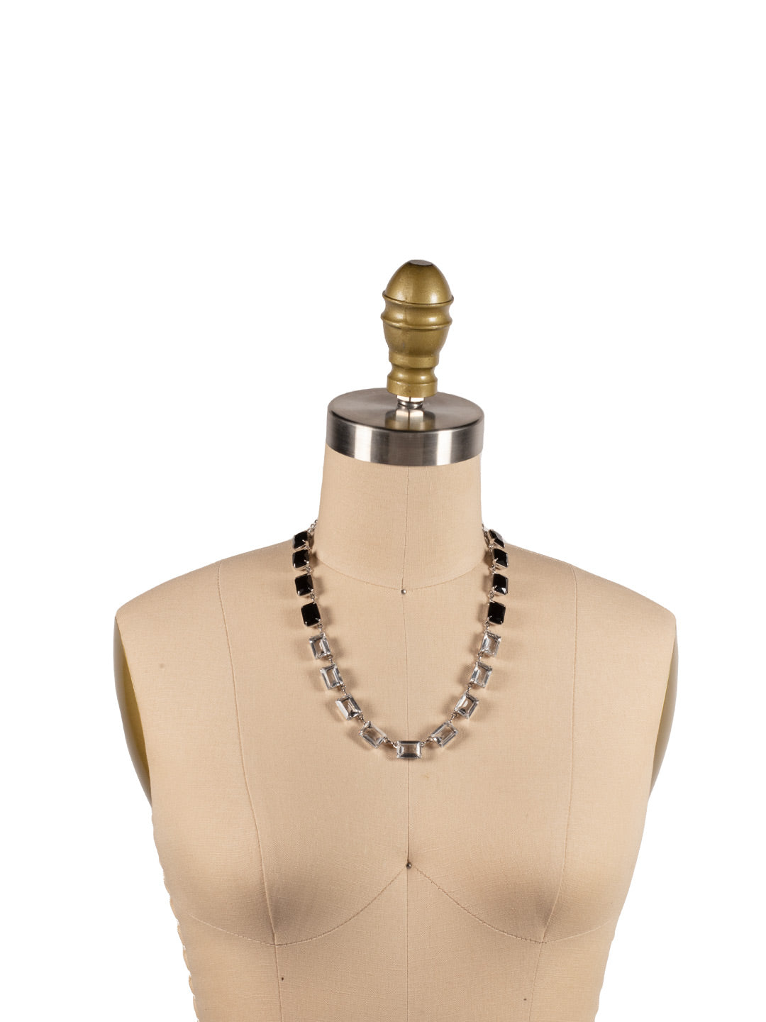 Julianna Mini Emerald Cut Statement Necklace - NFD78PDSNI