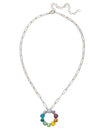 Xena Paperclip Pendant Necklace