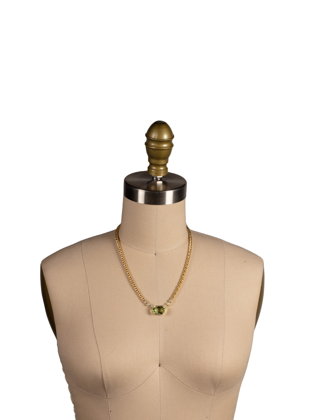 Kathleen Studded Pendant Necklace - NFF80BGSGR