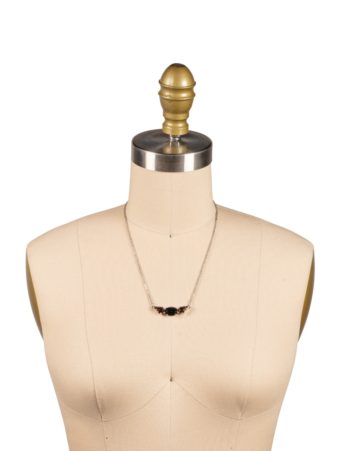 Oval and Pear Tennis Necklace - NFL14PDASP