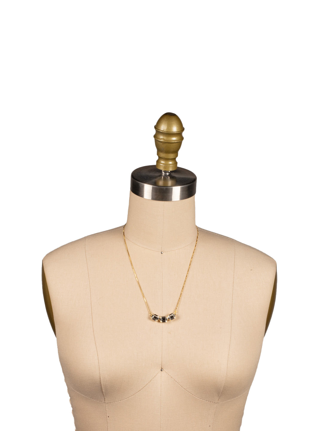 Octavia Triple Tennis Necklace - NFL15BGCRY