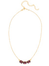 Octavia Triple Tennis Necklace