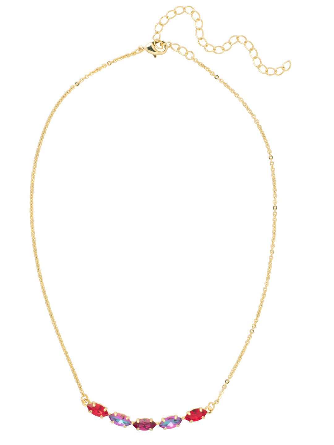 Product Image: Clarissa Repeating Tennis Necklace