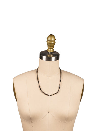 Clarissa Rhinestone Chain Tennis Necklace - NFL6GMBD