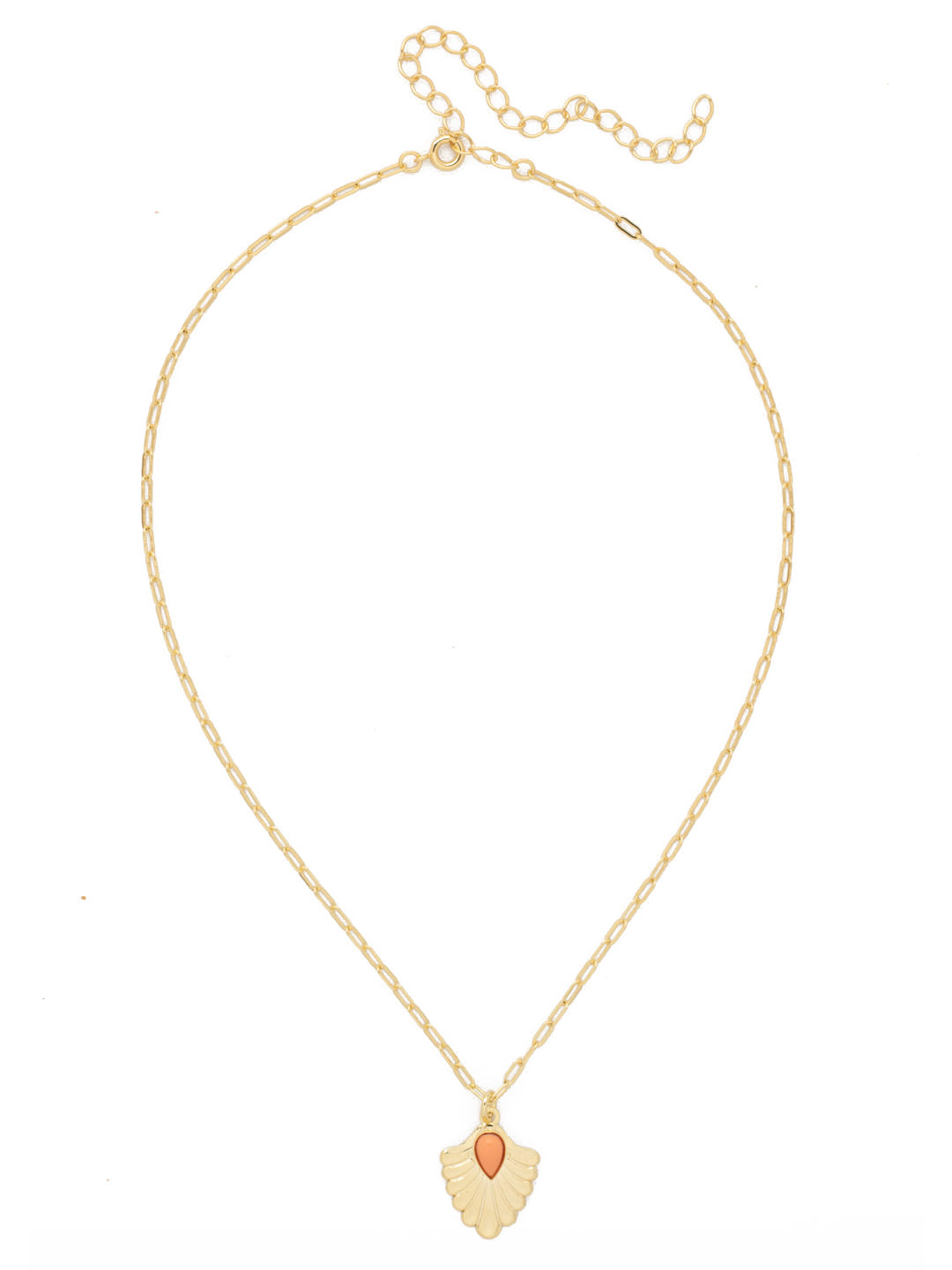 Product Image: Studded Palm Pendant Necklace
