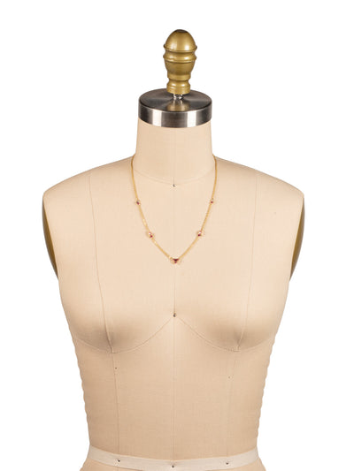 Mini Embellished Tennis Necklace - NFN11BGBFL