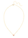 Mini Pave Heart Pendant Necklace