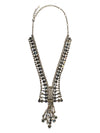Silver Shade Pendant Statement Necklace