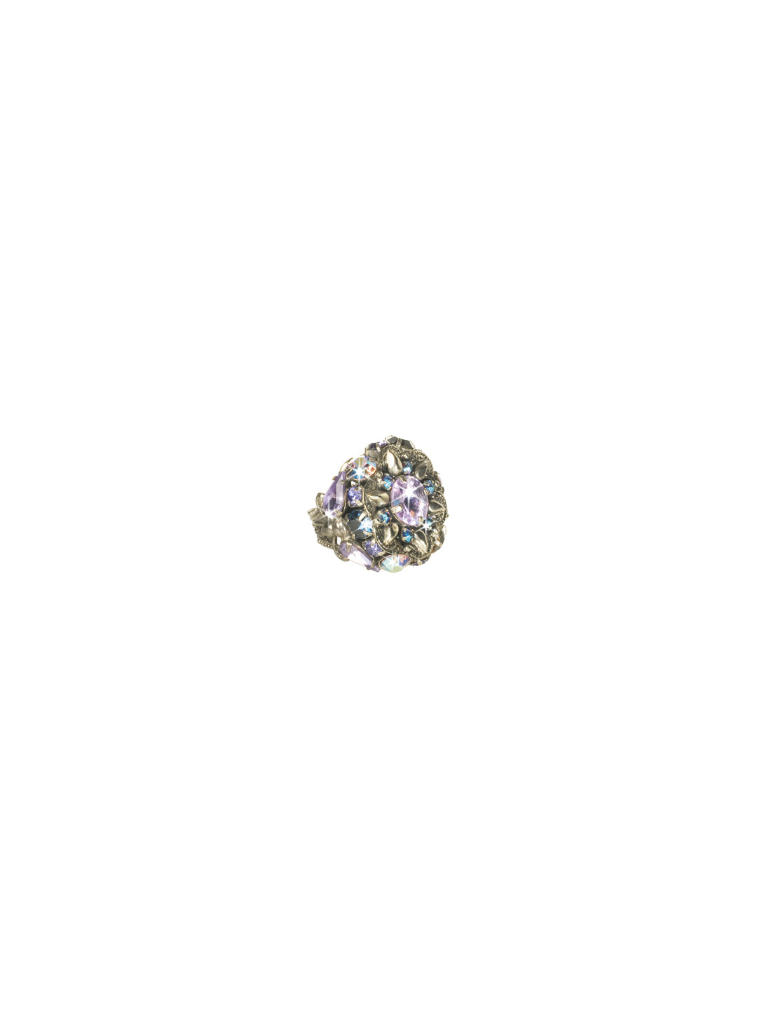 Intricate Floral Ring - RCP10ASHY