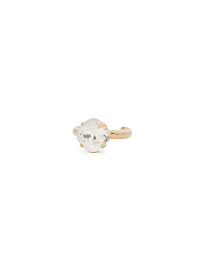 One and Only Band Ring - RDN30BGCRY - <p>The one and only style you need for your favorite everyday look! A delicate and classic four-pronged setting highlights the beautiful cut of this cushion-cut crystal. From Sorrelli's Crystal collection in our Bright Gold-tone finish.</p>