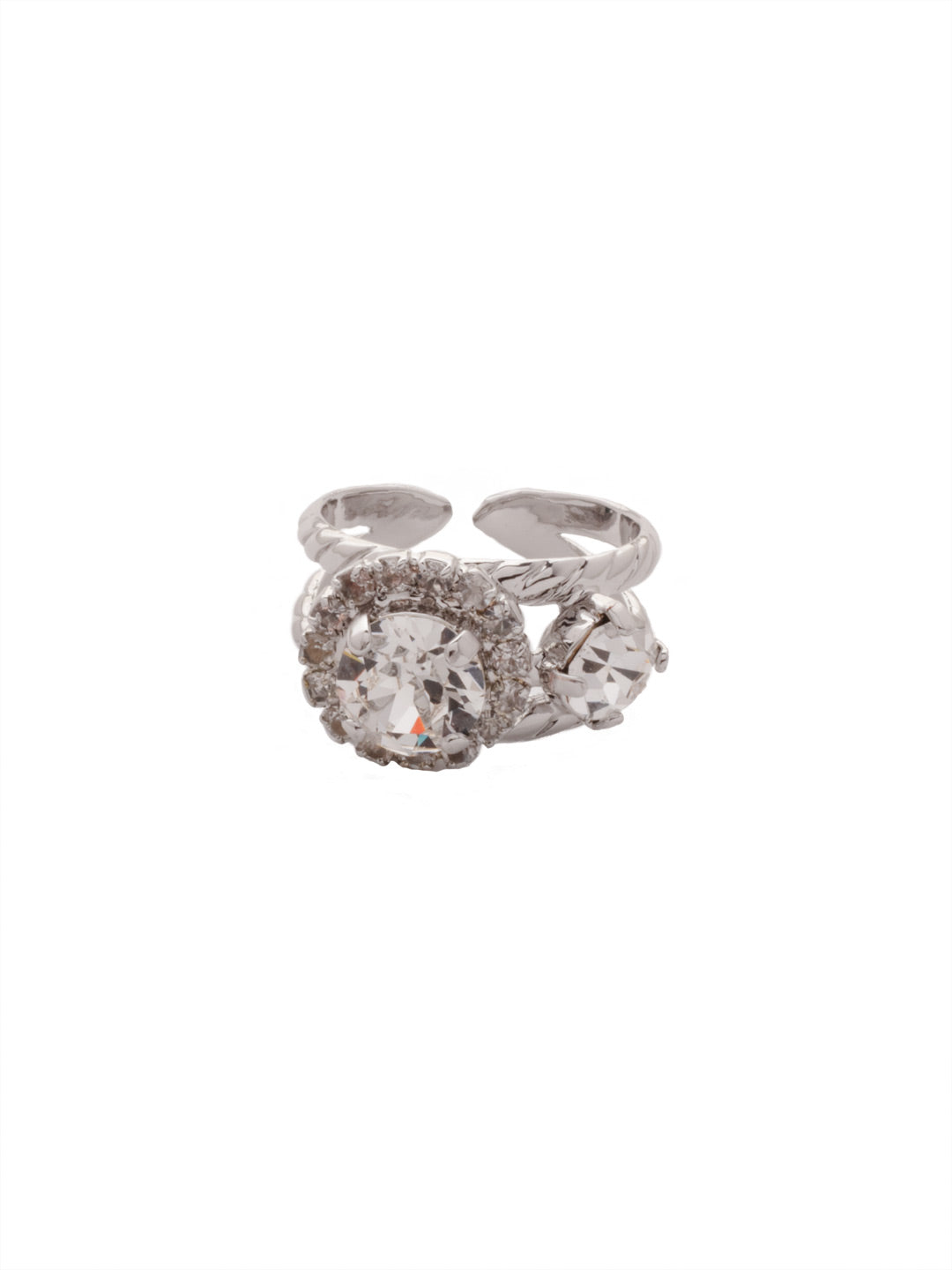 Haute Halo Stacked Ring - REY10PDCRY