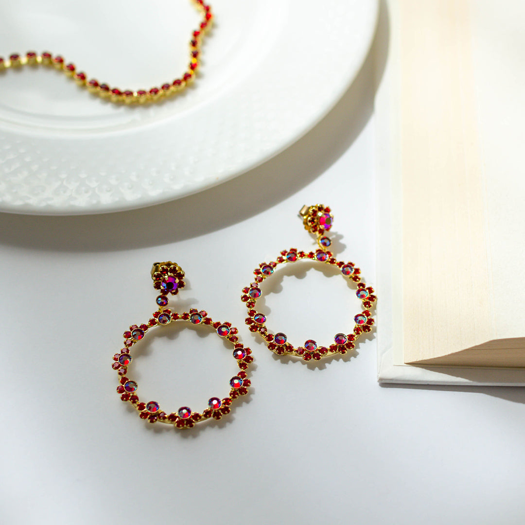Cirque Statement Earrings - EBP50BGCB