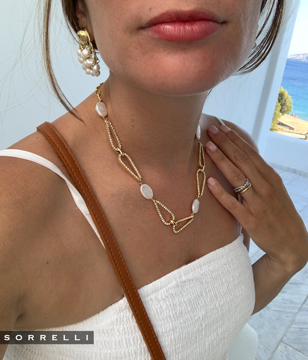 Arlo Tennis Necklace - 4NES3BGMDP