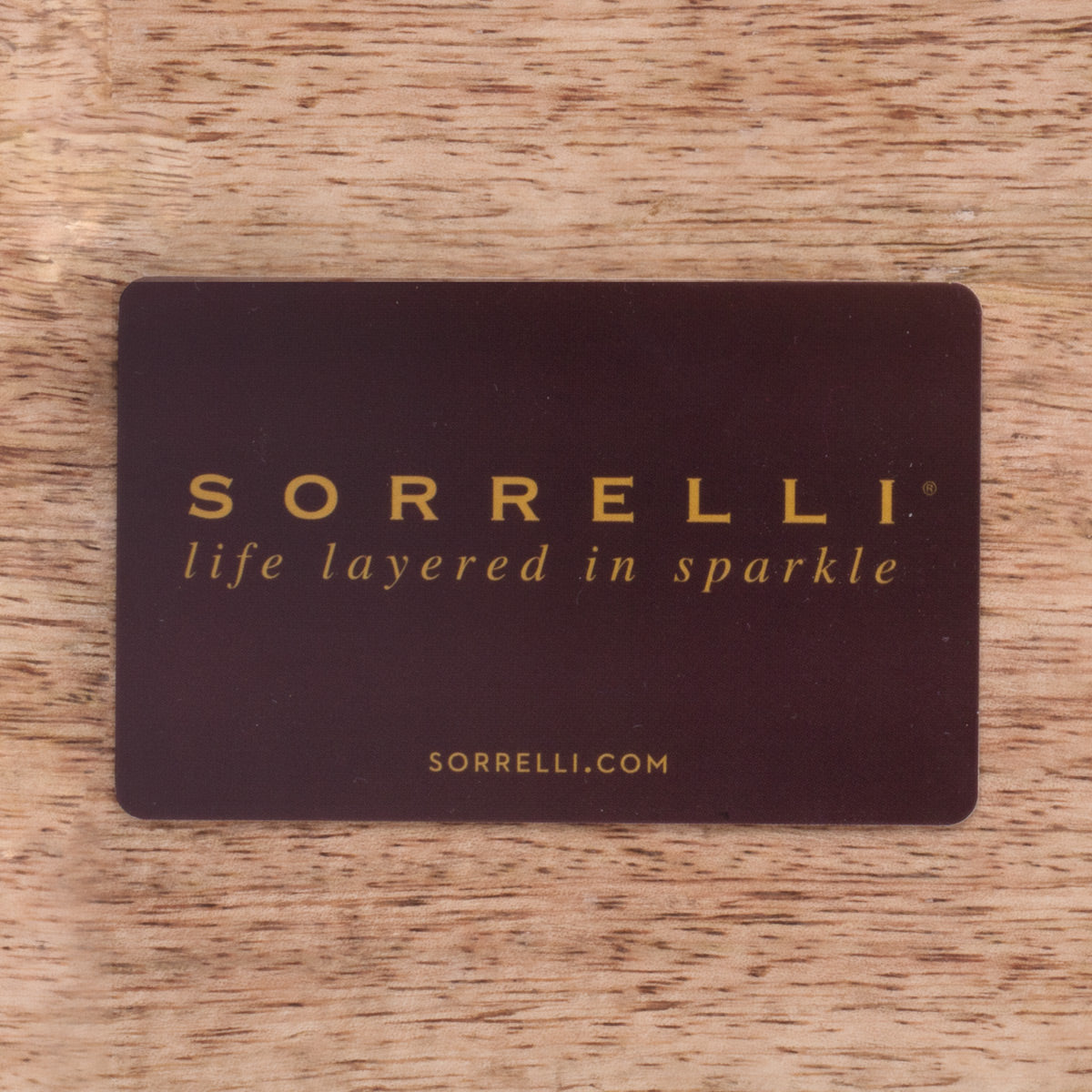 Sorrelli E-Gift Cards (Instant Delivery via Email) - <p>Sorrelli e-gift cards are redeemable on sorrelli.com. Gift card codes are delivered instantly via email; you will not receive a physical card*</p>
<meta charset="utf-8">
<ul class="fine_print">
<li>Coupon codes and special promotions do not apply to the purchase of gift cards.</li>
<li>You may not purchase gift cards using an Afterpay installment plan.</li>
<li>Gift cards cannot be purchased with another gift card or gift certificate.</li>
<li>Should your gift card value not cover your full order total, the remaining balance of your purchase must be paid with a valid payment method.</li>
<li>Gift cards are non-transferable, non-refundable and are not redeemable for cash (except where required by state law).</li>
<li>Lost or stolen gift cards cannot be replaced.</li>
<li>Sales tax is not charged on the purchase of a gift card, because sales tax is only charged where the gift card is used to make a purchase. Sales tax will may be added to purchases of products when a gift card is used as payment.</li>
<li>If you have any additional questions, please<span> </span>contact our Customer Service team.</li>
</ul>
<p>* physical gift cards are available at <a href="/pages/kutztown-store" target="_blank" rel="noopener noreferrer">our flagship store in Kutztown, PA</a>, and are only redeemable at that location</p>